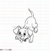 101 Dalmations 029 outline svg dxf eps pdf png