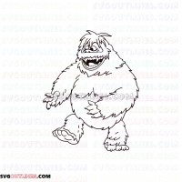 Free Free 186 Cricut Abominable Snowman Svg SVG PNG EPS DXF File