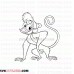 Abu 2 Aladdin outline svg dxf eps pdf png