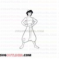 Aladdin 2 outline svg dxf eps pdf png