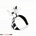 Alice Wonderland 0003 outline svg dxf eps pdf png