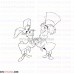 Alice Wonderland 0023 outline svg dxf eps pdf png