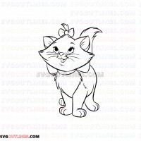 Aristrocats 0011 outline svg dxf eps pdf png