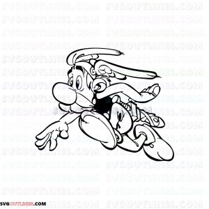 Asterix 0008 outline svg dxf eps pdf png
