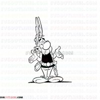 Asterix 0010 outline svg dxf eps pdf png