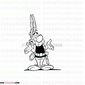 Asterix 0010 outline svg dxf eps pdf png