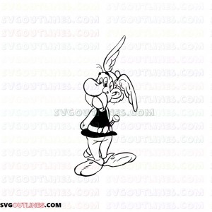 Asterix 0012 outline svg dxf eps pdf png