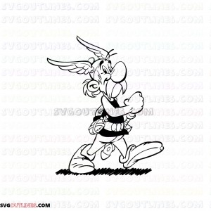 Asterix 0014 outline svg dxf eps pdf png