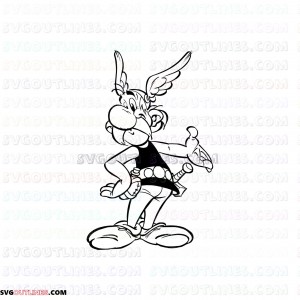 Asterix 0015 outline svg dxf eps pdf png