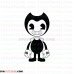 Bendy and the Ink Machine outline svg dxf eps pdf png