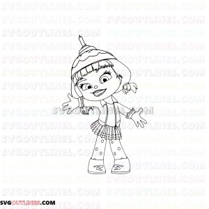 Candlehead Wreck It Ralph outline svg dxf eps pdf png
