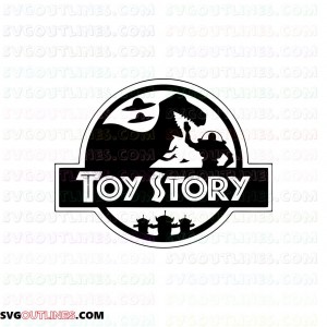 Disney Toy Story logo outline svg dxf eps pdf png