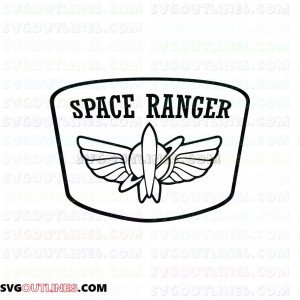 Disneys Toy Story Space Ranger digital cut outline svg dxf eps pdf png