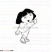 Dora Back to School 2 Dora the Explorer outline svg dxf eps pdf png