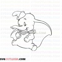 Free Free 189 Baby Elephant Outline Svg SVG PNG EPS DXF File