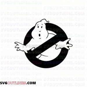 Ghostbusters Logo outline svg dxf eps pdf png