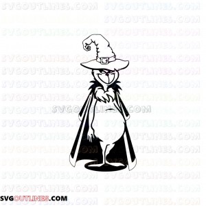 Grinch halloween Dr Seuss The Cat in the Hat outline svg dxf eps pdf png