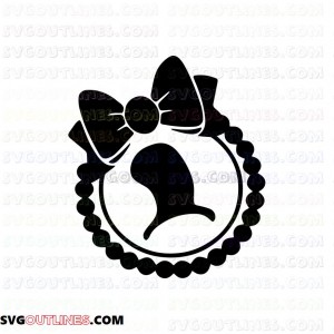 Hat in circle Dr Seuss The Cat in the Hat outline svg dxf eps pdf png
