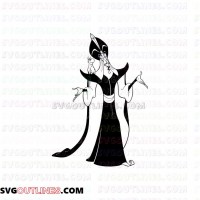 Jafar 2 Aladdin outline svg dxf eps pdf png