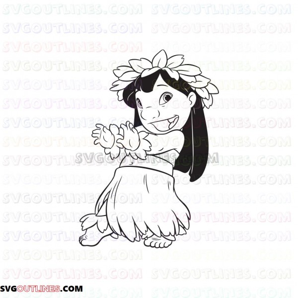 Free Free 264 Outline Disney Stitch Svg SVG PNG EPS DXF File