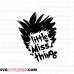 Little Miss Thing Dr Seuss The Cat in the Hat outline svg dxf eps pdf png