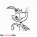 Nature Cat 4 outline svg dxf eps pdf png