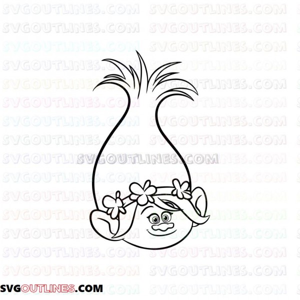 Free Free 239 Trolls Princess Poppy Svg SVG PNG EPS DXF File