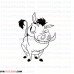 Pumbaa Timon and Pumbaa 22 outline svg dxf eps pdf png