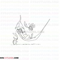Pumbaa Timon and Pumbaa 25 outline svg dxf eps pdf png
