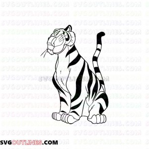 Rajah Aladdin outline svg dxf eps pdf png