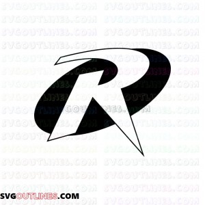 Robin Logo outline svg dxf eps pdf png