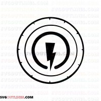Rusty Rivets Logo outline svg dxf eps pdf png