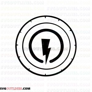Rusty Rivets Logo outline svg dxf eps pdf png