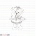 Shellie May 2 Duffy and Friends outline svg dxf eps pdf png