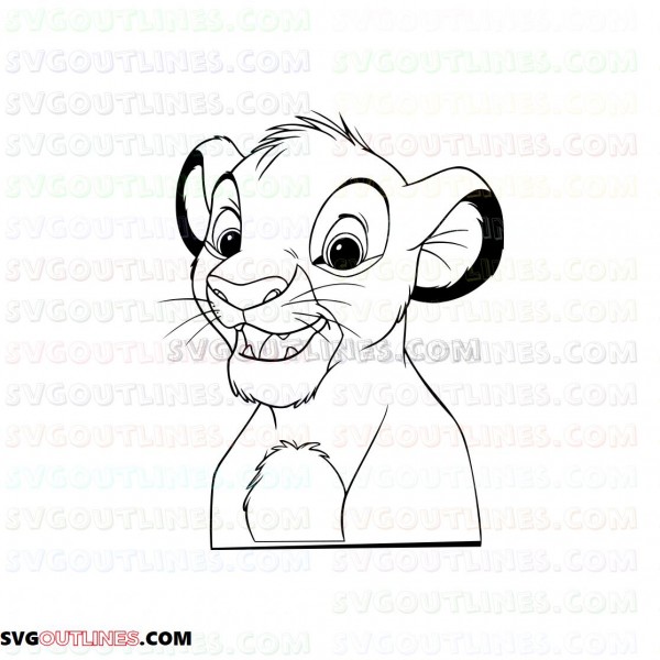 Free Free 188 Baby Simba Lion King Svg SVG PNG EPS DXF File