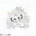 Simba The Lion King 21 outline svg dxf eps pdf png
