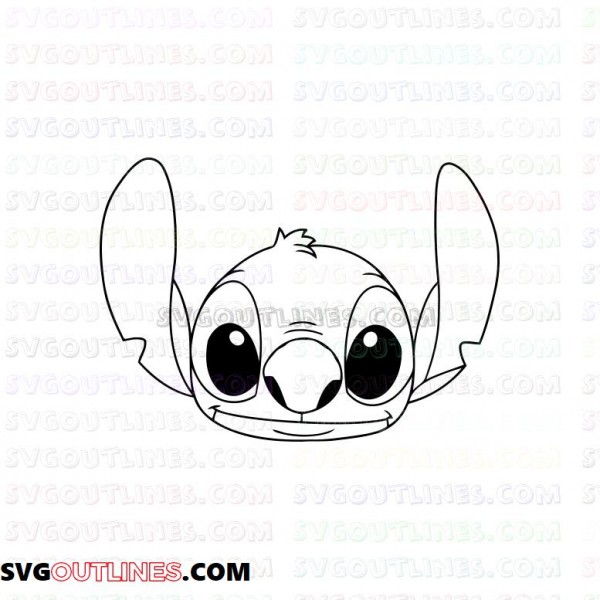 Free Free 301 Outline Disney Stitch Svg SVG PNG EPS DXF File