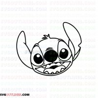 Free Free 202 Disney Stitch Ohana Stitch Outline Svg SVG PNG EPS DXF File