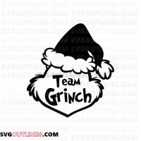 Team Grich Dr Seuss The Cat in the Hat outline svg dxf eps pdf png