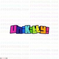 Unikitty Logo outline svg dxf eps pdf png