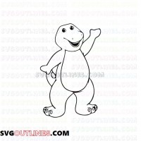 barney1 outline svg dxf eps pdf png