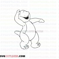 barney2 outline svg dxf eps pdf png