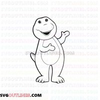 barney8 outline svg dxf eps pdf png