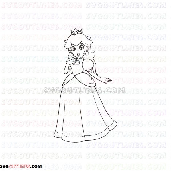 Free Free 262 Baby Princess Peach Svg SVG PNG EPS DXF File